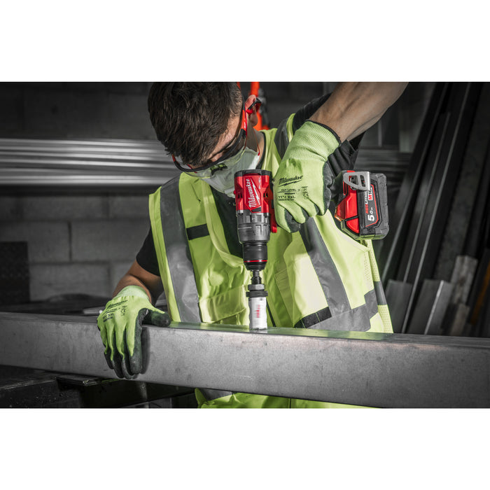 Milwaukee M18FPD3-502X 18V FUEL Brushless Percussion Drill, 2x 5.0Ah Batteries, Charger & Case - westbasedirect.com
