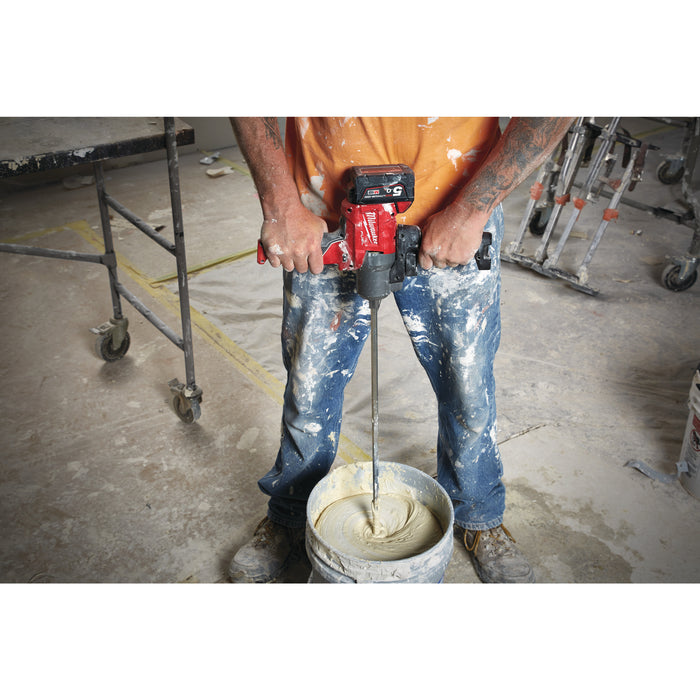 Milwaukee M18FPM-0X 18V FUEL Brushless Paddle Mixer with Case - Bare Unit - westbasedirect.com