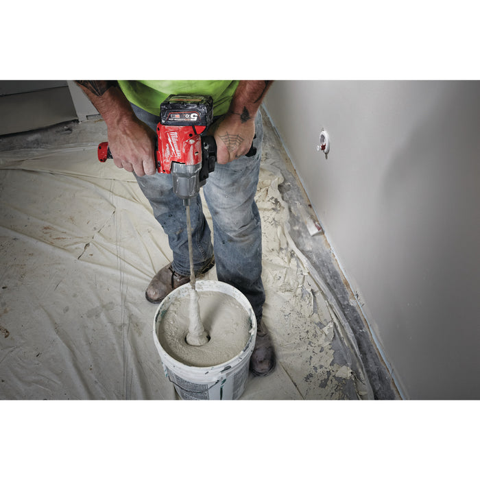 Milwaukee M18FPM-0X 18V FUEL Brushless Paddle Mixer with Case - Bare Unit - westbasedirect.com