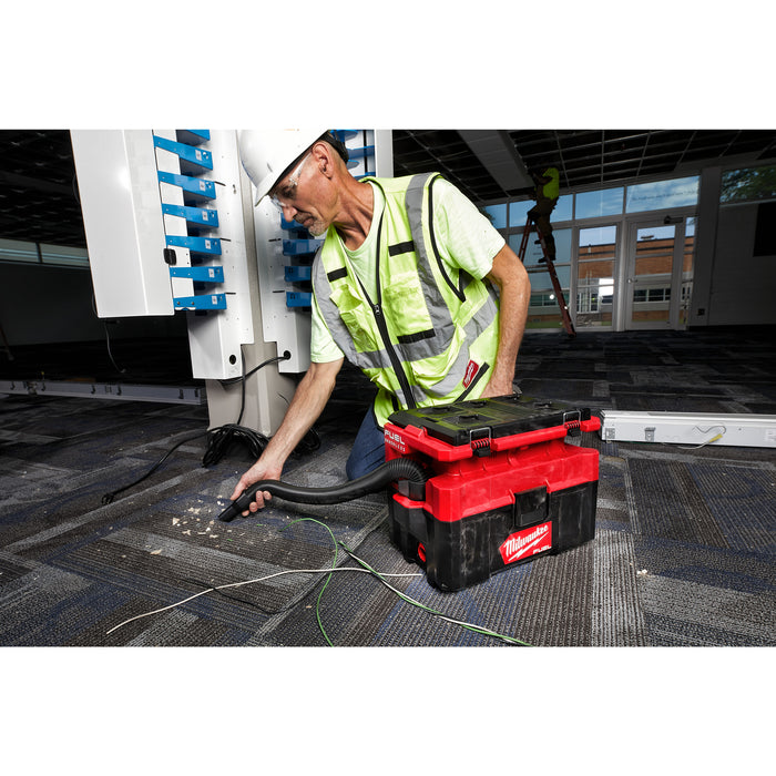 Milwaukee M18FPOVCL-0 18V FUEL PACKOUT Brushless Wet & Dry Vacuum - Bare Unit - westbasedirect.com
