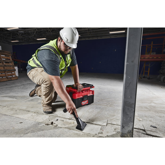 Milwaukee M18FPOVCL-0 18V FUEL PACKOUT Brushless Wet & Dry Vacuum - Bare Unit - westbasedirect.com