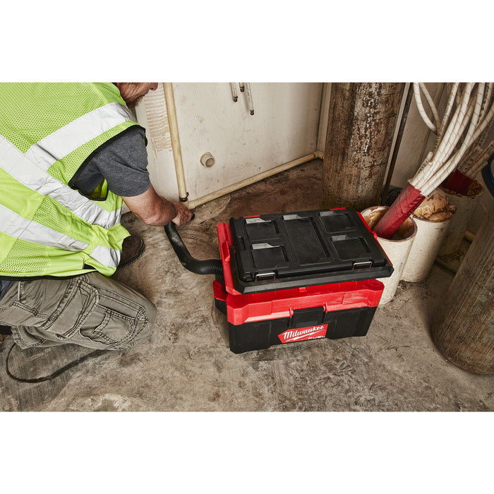 Milwaukee M18FPOVCL-0 18V FUEL PACKOUT Brushless Wet & Dry Vacuum - Bare Unit - westbasedirect.com