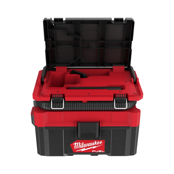 Milwaukee M18FPOVCL-0 18V FUEL PACKOUT Brushless Wet & Dry Vacuum - Bare Unit - westbasedirect.com