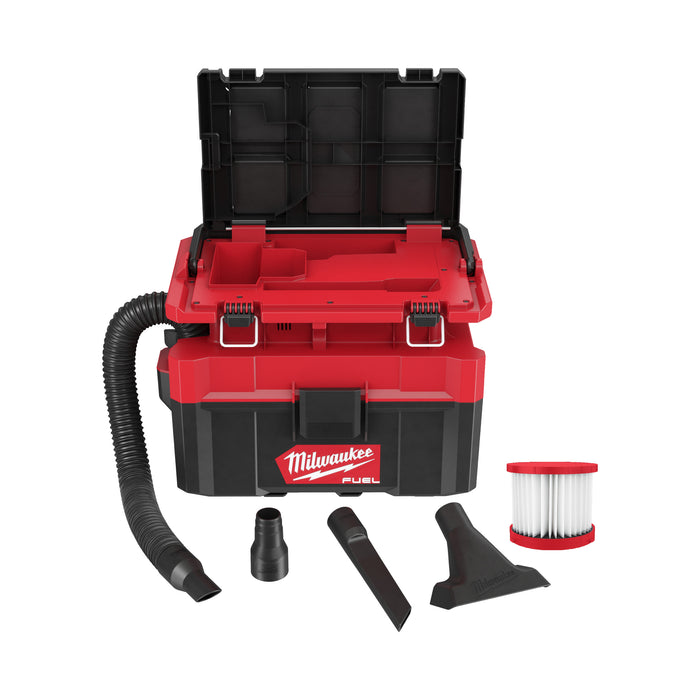 Milwaukee M18FPOVCL-0 18V FUEL PACKOUT Brushless Wet & Dry Vacuum - Bare Unit - westbasedirect.com