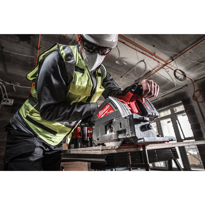 Milwaukee M18FPS55-0P 18V FUEL Cordless Plunge Saw with Packout Case - Bare Unit - westbasedirect.com