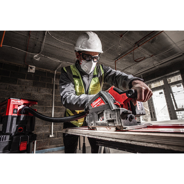 Milwaukee M18FPS55-0P 18V FUEL Cordless Plunge Saw with Packout Case - Bare Unit - westbasedirect.com