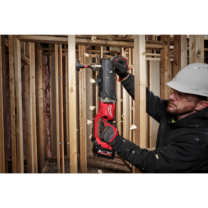 Milwaukee M18FRAD2-0 18V FUEL Super Hawg Brushless Right Angle Drill Driver - Bare Unit