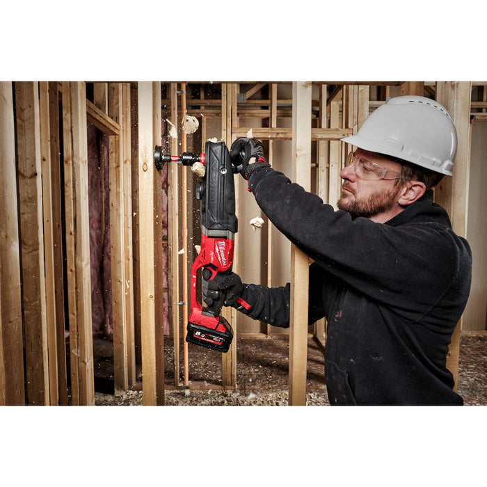 Milwaukee M18FRAD2-0 18V FUEL Super Hawg Brushless Right Angle Drill Driver - Bare Unit
