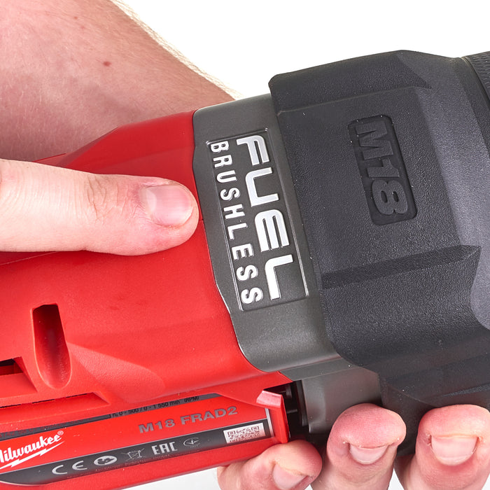 Milwaukee M18FRAD2-0 18V FUEL Super Hawg Brushless Right Angle Drill Driver - Bare Unit