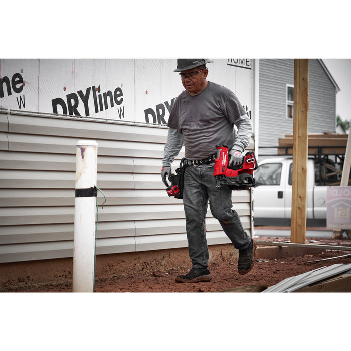 Milwaukee M18FRCN45-302X 18V FUEL Roofing Coil Nailer, 2x 3.0Ah Batteries, Charger & Case