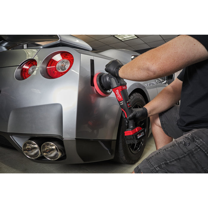 Milwaukee M18FROP15-502X 18V FUEL Random Orbital Polisher with 15mm Stroke, 2x 5.0Ah Batteries, Charger & Case