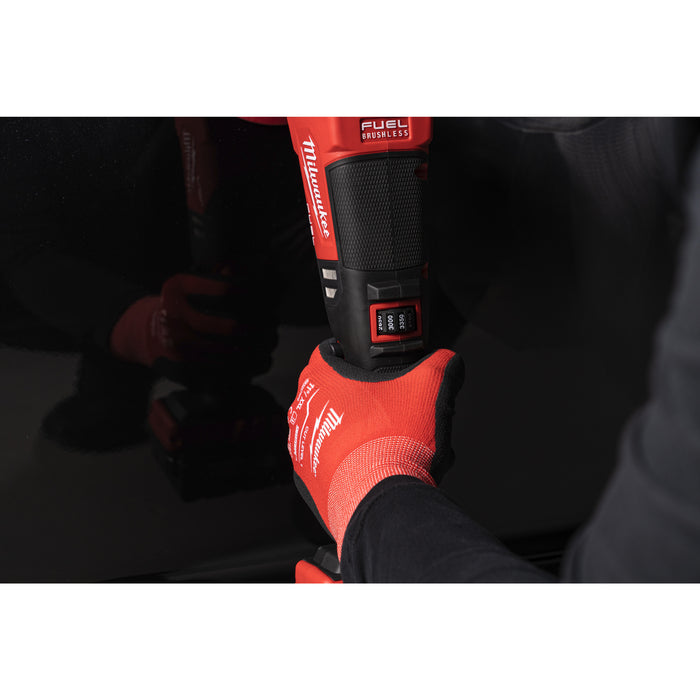 Milwaukee M18FROP15-502X 18V FUEL Random Orbital Polisher with 15mm Stroke, 2x 5.0Ah Batteries, Charger & Case