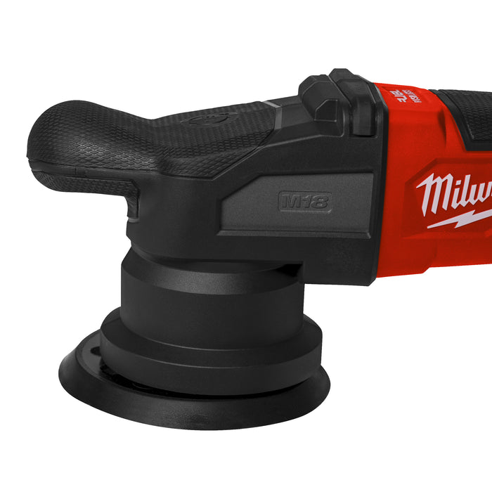 Milwaukee M18FROP15-502X 18V FUEL Random Orbital Polisher with 15mm Stroke, 2x 5.0Ah Batteries, Charger & Case