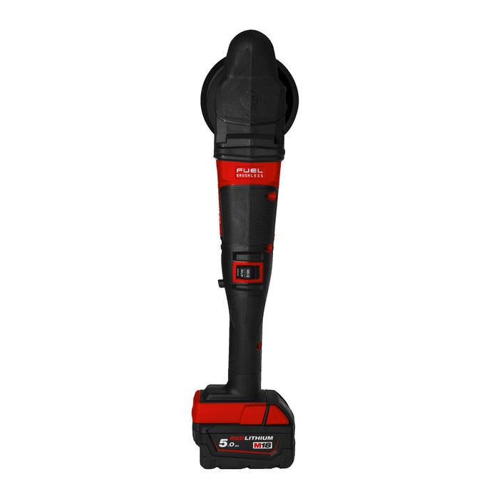 Milwaukee M18FROP15-502X 18V FUEL Random Orbital Polisher with 15mm Stroke, 2x 5.0Ah Batteries, Charger & Case