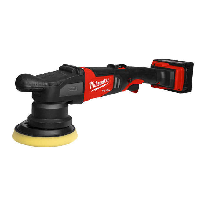 Milwaukee M18FROP15-502X 18V FUEL Random Orbital Polisher with 15mm Stroke, 2x 5.0Ah Batteries, Charger & Case