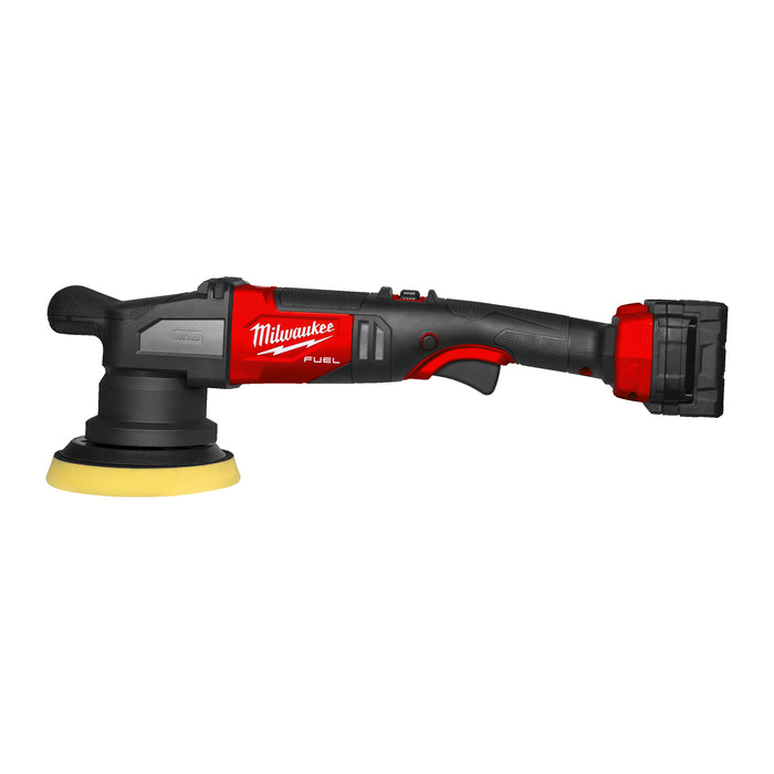 Milwaukee M18FROP15-502X 18V FUEL Random Orbital Polisher with 15mm Stroke, 2x 5.0Ah Batteries, Charger & Case