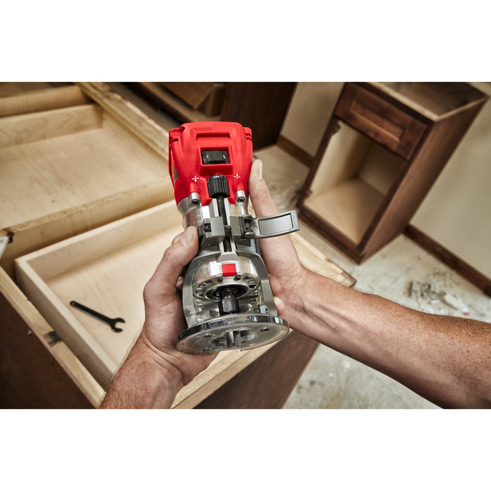 Milwaukee M18FTR-0X 18V FUEL Trim Router - Bare Unit - westbasedirect.com