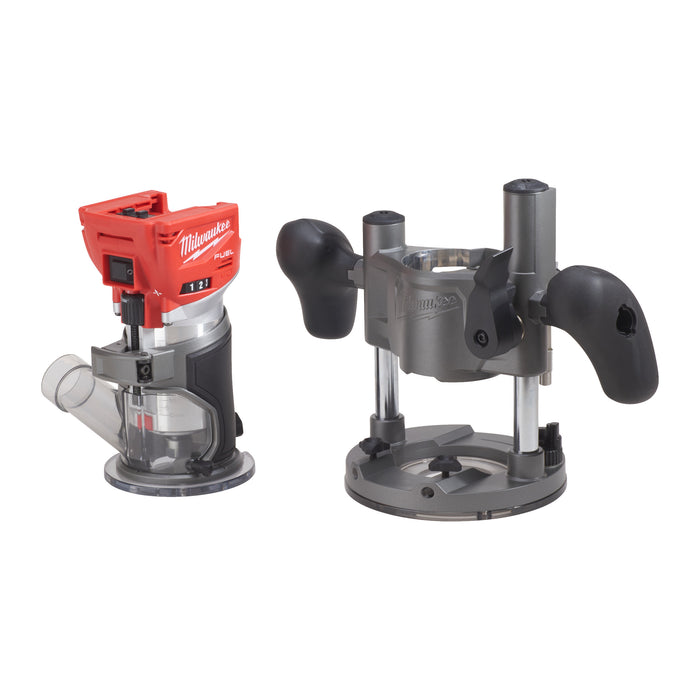 Milwaukee M18FTR-0X 18V FUEL Trim Router - Bare Unit - westbasedirect.com