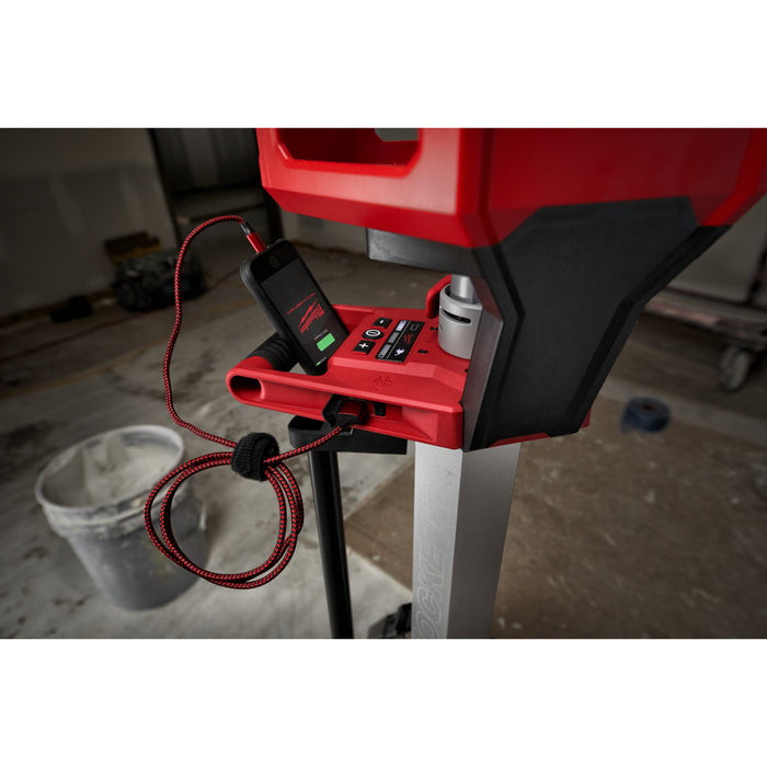 Milwaukee M18HOSALC-0 18V TRUEVIEW High Output Stand Area Light Charger - Bare Unit