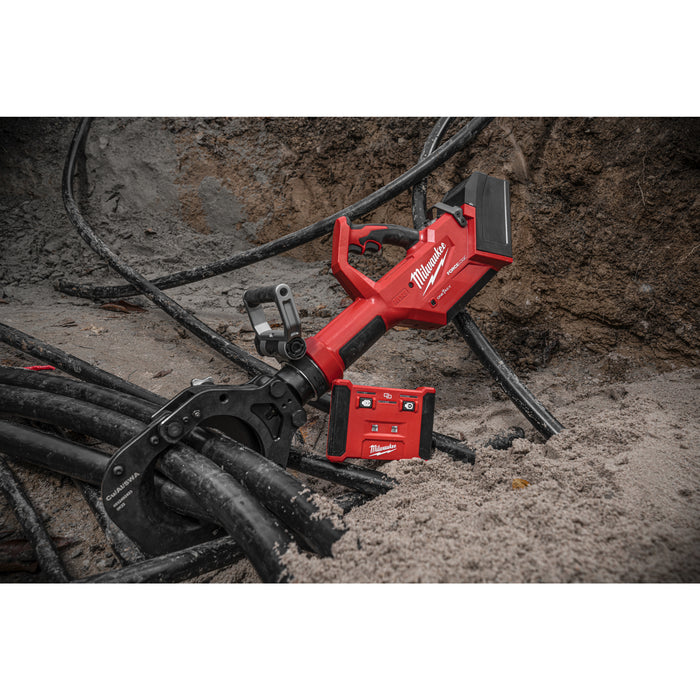 Milwaukee M18HSFC125R-802C 18V FORCE LOGIC Hydraulic Safety Cutter, 2x 8.0Ah Batteries, Charger & Case