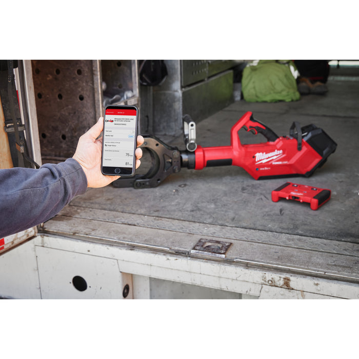 Milwaukee M18HSFC125R-802C 18V FORCE LOGIC Hydraulic Safety Cutter, 2x 8.0Ah Batteries, Charger & Case