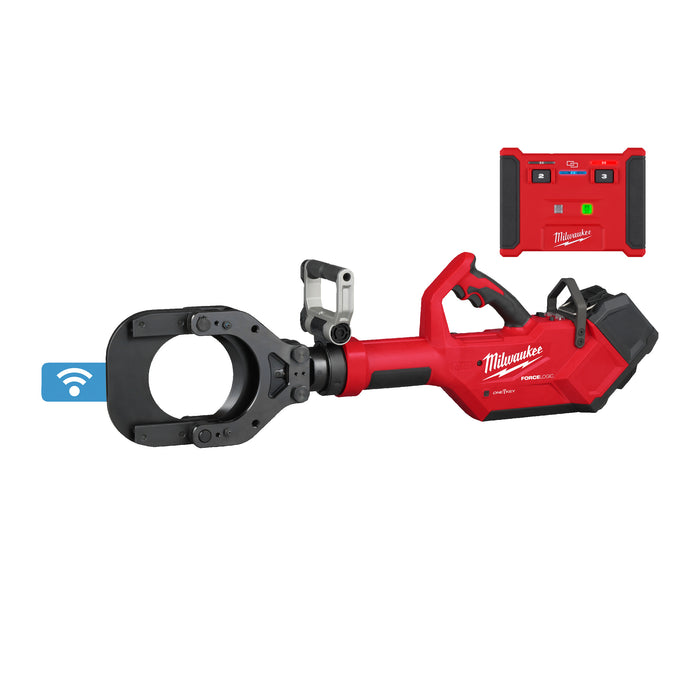 Milwaukee M18HSFC125R-802C 18V FORCE LOGIC Hydraulic Safety Cutter, 2x 8.0Ah Batteries, Charger & Case