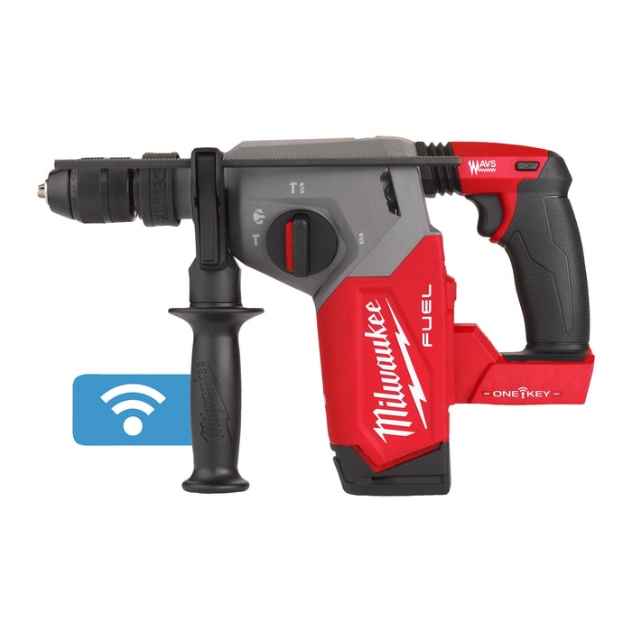 Milwaukee M18ONEFHX-0X 18V FUEL ONE-KEY Brushless SDS+ Hammer Drill with Case - Bare Unit - westbasedirect.com