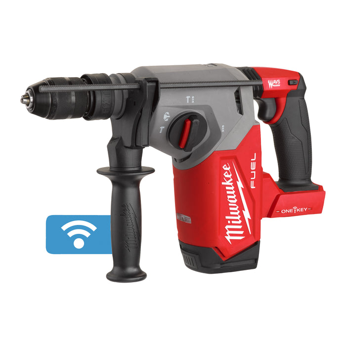 Milwaukee M18ONEFHX-0X 18V FUEL ONE-KEY Brushless SDS+ Hammer Drill with Case - Bare Unit - westbasedirect.com