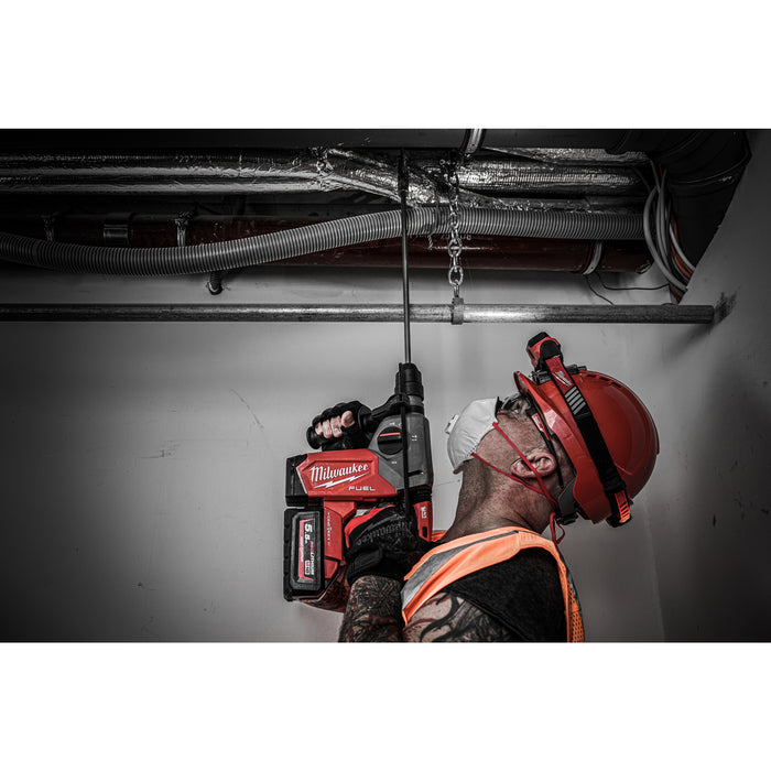 Milwaukee M18ONEFHX-552X-552X 18V FUEL ONE-KEY 26mm SDS+ Hammer Drill with FIXTEC Chuck, 2x 5.5Ah Batteries, Charger & Case - westbasedirect.com