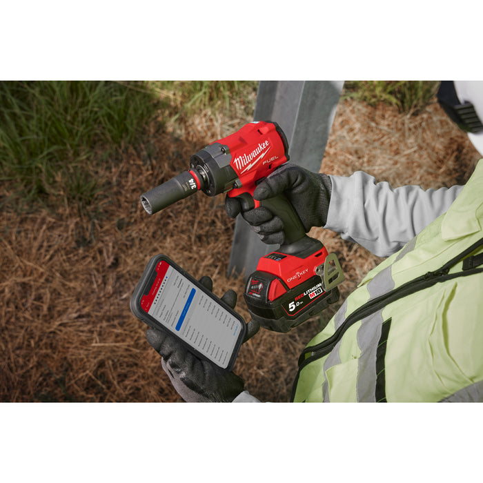 Milwaukee M18ONEFIW2FC12-0X 18V FUEL ONE-KEY Solar Compact 1/2" Impact Wrench with Friction Ring & Case - Bare Unit - westbasedirect.com