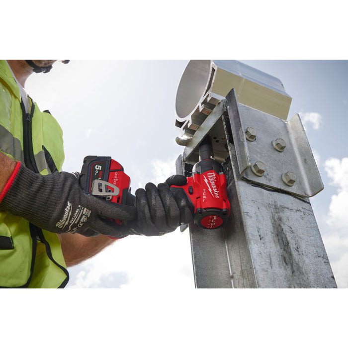 Milwaukee M18ONEFIW2FC12-0X 18V FUEL ONE-KEY Solar Compact 1/2" Impact Wrench with Friction Ring & Case - Bare Unit - westbasedirect.com