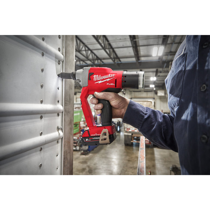 Milwaukee M18ONEFPRT-0 18V FUEL ONE-KEY Brushless Rivet Tool with Case - Bare Unit - westbasedirect.com