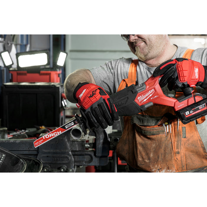 Milwaukee M18ONEFSZ-0X 18V FUEL ONE-KEY SAWZALL Cordless Reciprocating Saw - Bare Unit - westbasedirect.com