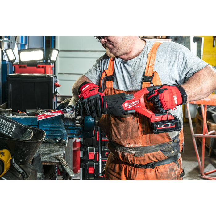 Milwaukee M18ONEFSZ-0X 18V FUEL ONE-KEY SAWZALL Cordless Reciprocating Saw - Bare Unit - westbasedirect.com