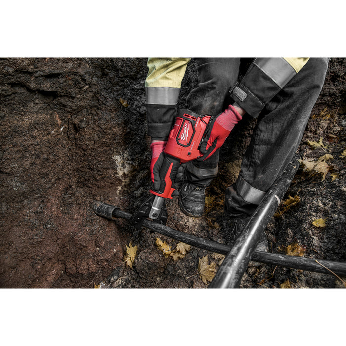 Milwaukee M18ONEHCC-201C ACSR SET 18V FORCE LOGIC Hydraulic 35mm Cable Cutter, 1x 2.0Ah Battery, Charger & Case