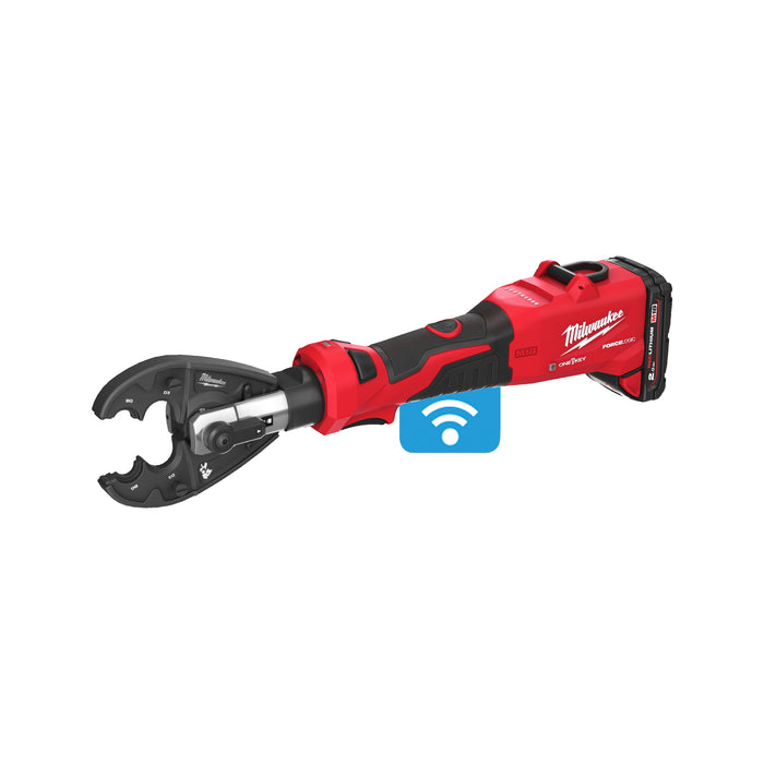 Milwaukee M18ONEHUCT-202B SWA KIT 18V FORCE LOGIC ONE-KEY Hydraulic Utility Crimper, 2x 2.0Ah Batteries, Charger & Bag