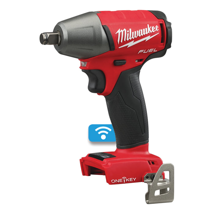 Milwaukee M18ONEIWF12-0 18V FUEL ONE-KEY Brushless 1/2'' Impact Wrench with Friction Ring - Bare Unit - westbasedirect.com