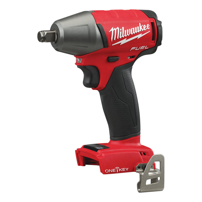 Milwaukee M18ONEIWF12-0 18V FUEL ONE-KEY Brushless 1/2'' Impact Wrench with Friction Ring - Bare Unit - westbasedirect.com