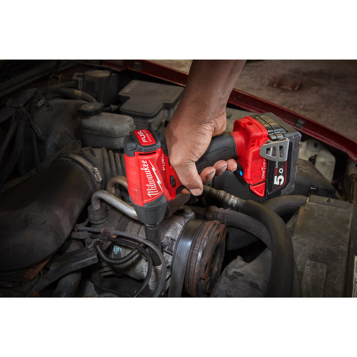 Milwaukee M18ONEIWF12-0 18V FUEL ONE-KEY Brushless 1/2'' Impact Wrench with Friction Ring - Bare Unit - westbasedirect.com