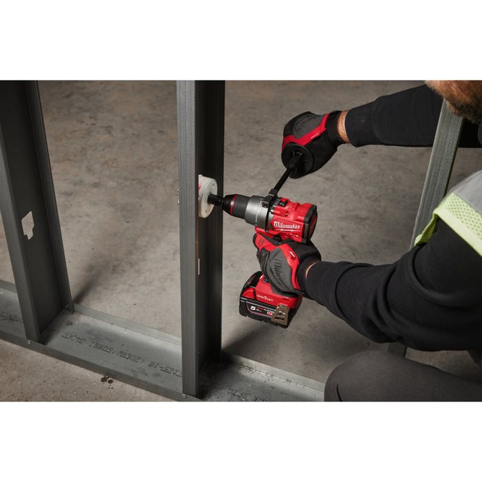 Milwaukee M18ONEPD3-502X 18V FUEL ONE-KEY Percussion Drill, 2x 5.0Ah Batteries, Charger & Case - westbasedirect.com