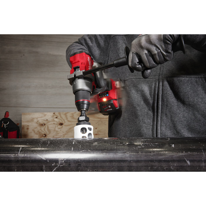 Milwaukee M18ONEPD3-502X 18V FUEL ONE-KEY Percussion Drill, 2x 5.0Ah Batteries, Charger & Case - westbasedirect.com