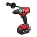 Milwaukee M18ONEPD3-502X 18V FUEL ONE-KEY Percussion Drill, 2x 5.0Ah Batteries, Charger & Case - westbasedirect.com