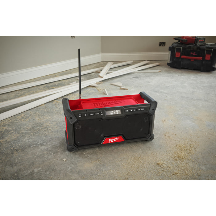 Milwaukee M18RADDAB+G2-0 Jobsite Radio with DAB+ - Bare Unit - westbasedirect.com