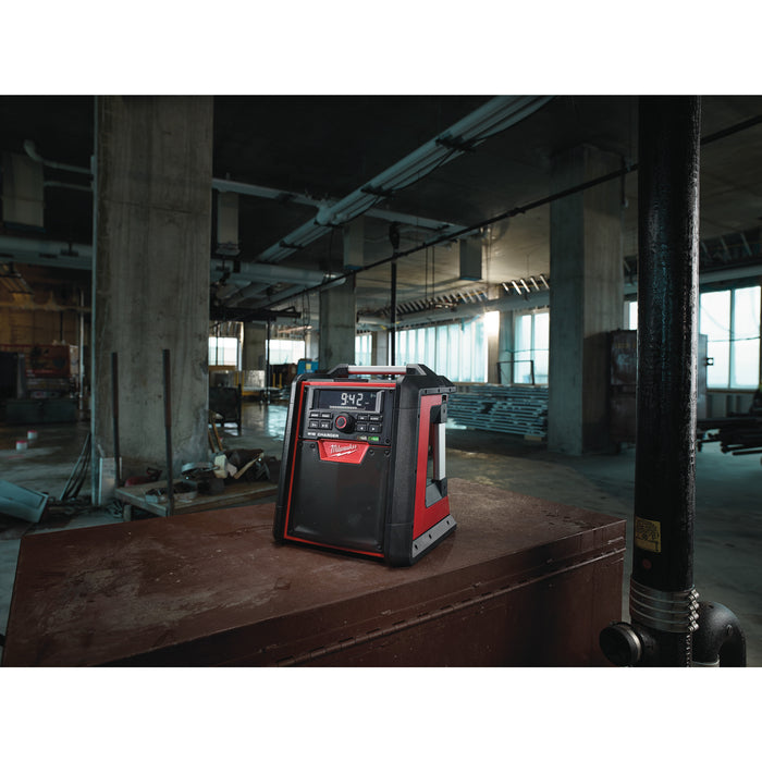 Milwaukee M18RC-0 18V Jobsite Radio Charger with Bluetooth - Bare Unit