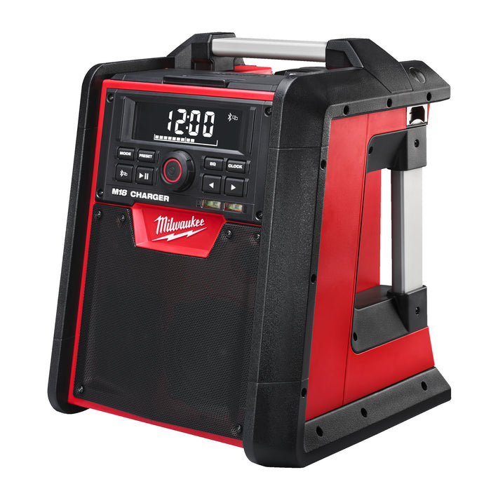 Milwaukee M18RC-0 18V Jobsite Radio Charger with Bluetooth - Bare Unit