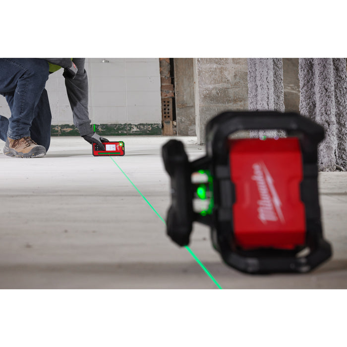 Milwaukee M18RLOHVG300-501C 18V ONE-KEY Green Horizontal/Vertical Rotary Laser, 1x 5.0Ah Battery, Charger & Case