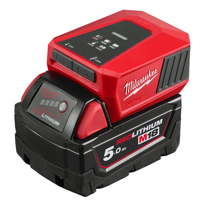 Milwaukee M18TC-0 18V TOP-OFF Mini Charger