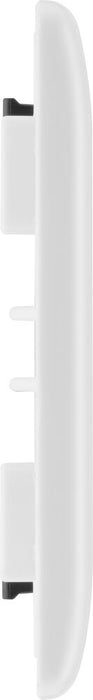 BG GridLite M81 White Moulded 1G Grid Front Plate