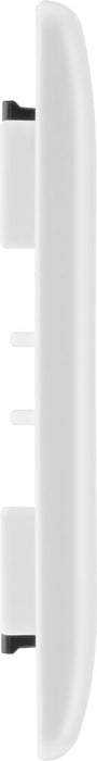 BG GridLite M84 White Moulded 4G Grid Front Plate