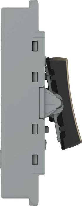 BG GridLite MAB12 20A 16AX SP 2-Way Switch Module - Antique Brass